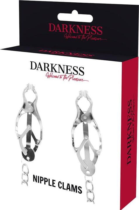 Produktbild Darkness Nipple Clamps With Chain