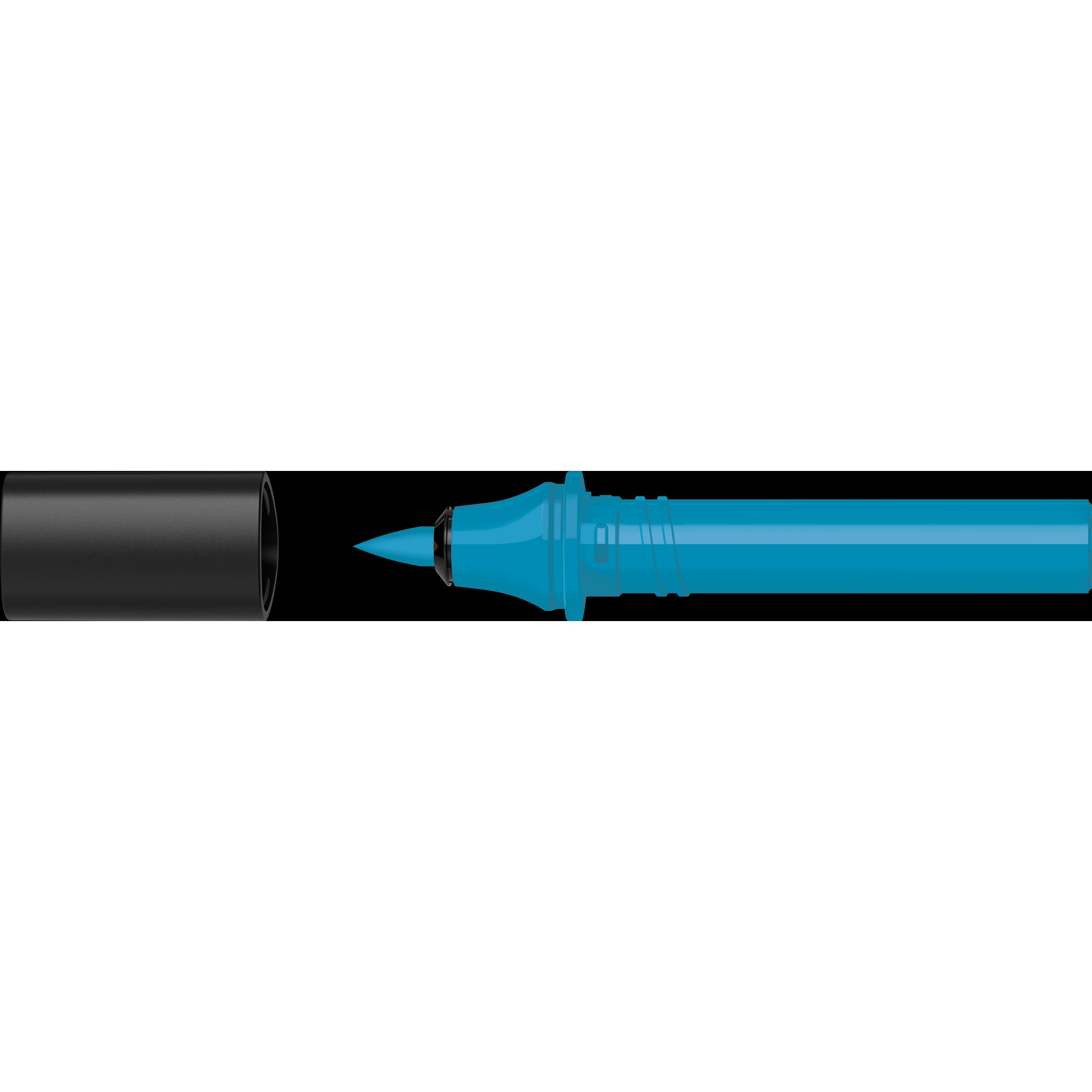 Molotow, Malstifte, Sketcher Patrone brush (Pfauenblau, 1 x)