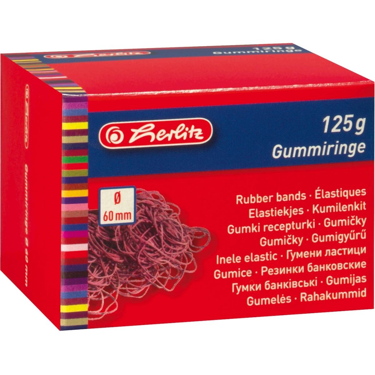 Herlitz, Gummiband, 8859456 (125 Stk.)