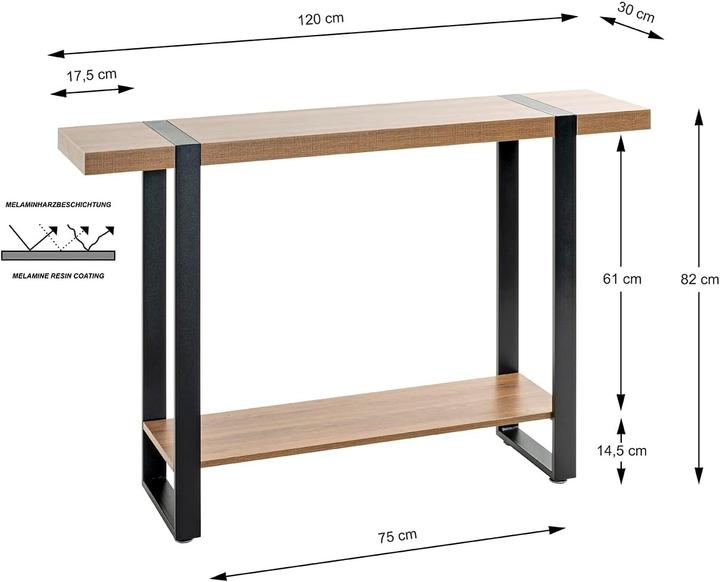 Immagine prodotto HAKU Möbel Console (120 x 30 x 82 cm)