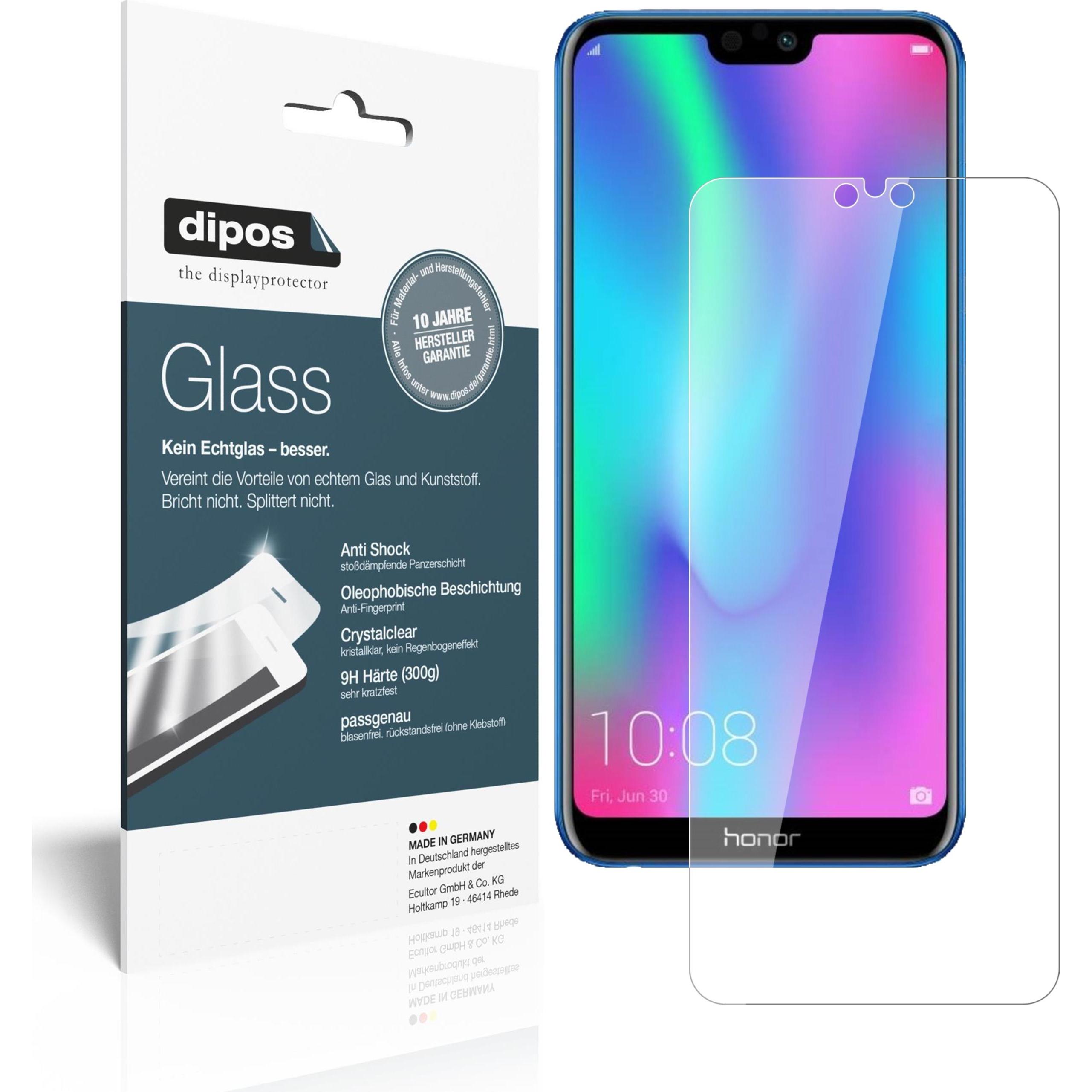 Dipos Displayschutz Anti-Shock (1 Stück, Honor 9N), Smartphone Schutzfolie, Transparent