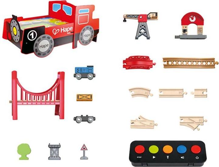 Actual product image Hape Hinged railroad table