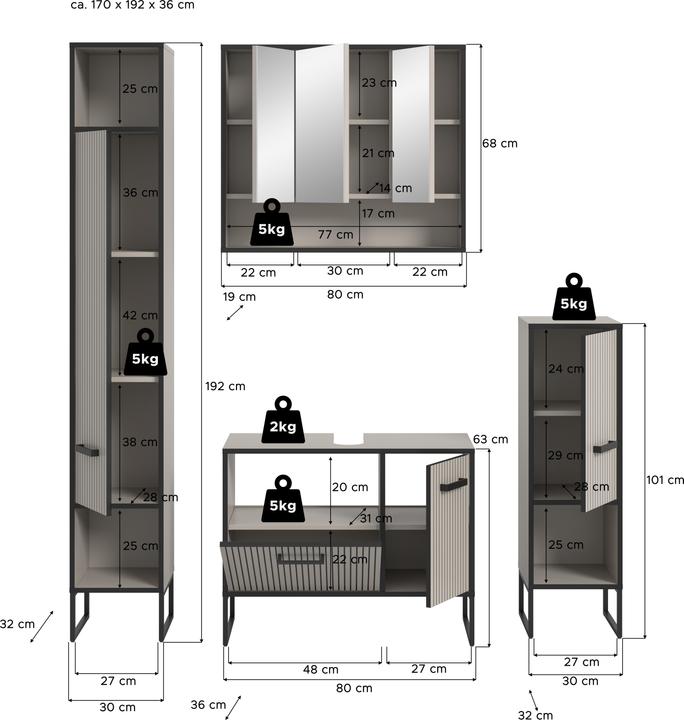 Actual product image Xonox Home Bagno