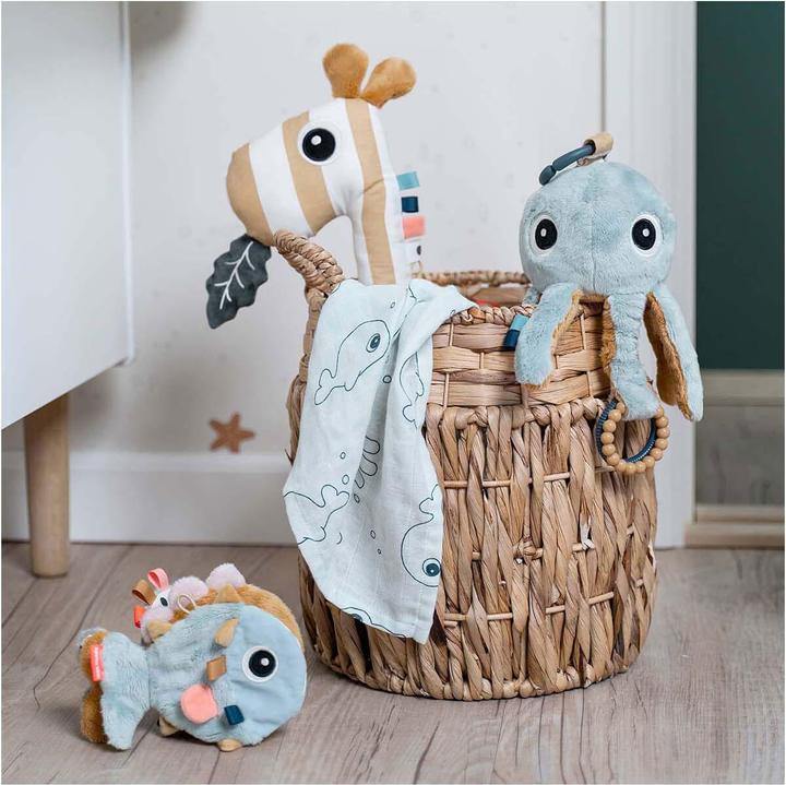 Image du produit Done by Deer baby voelboekje Sea friends Colour Mix 16 x 13 cm (Allemand)