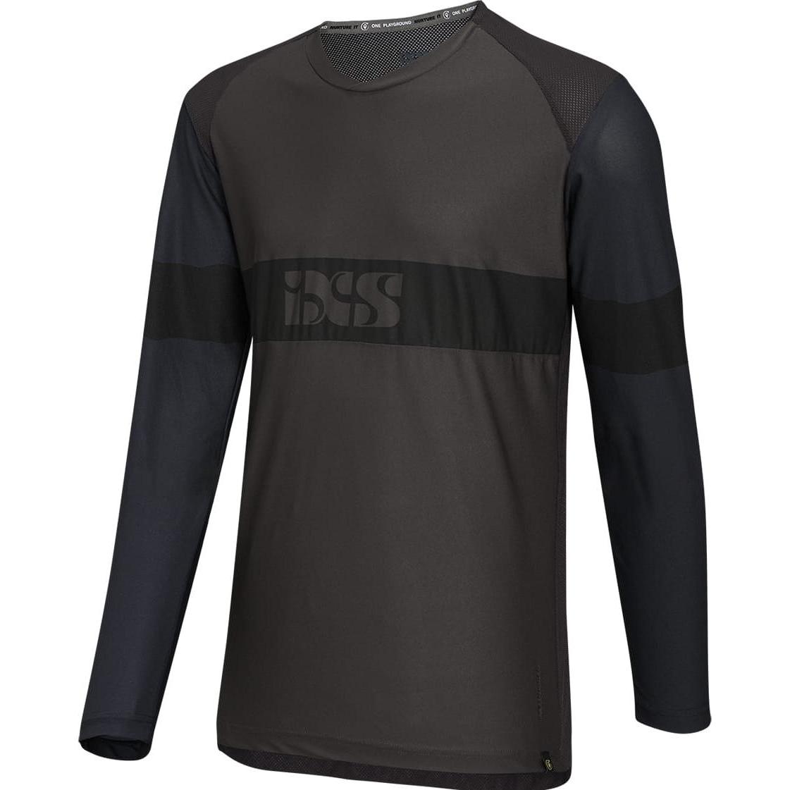 iXS, Herren, Velotrikot, Trigger EVO long sleeve Jersey (XXL), Schwarz, XXL