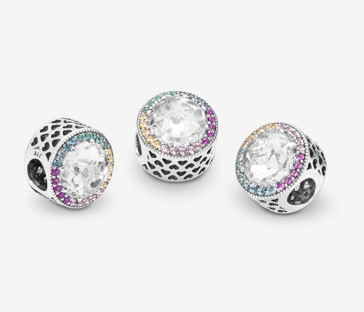 Immagine prodotto Pandora Charms/Beads Ghirlanda radiosa di cuori (Argento)