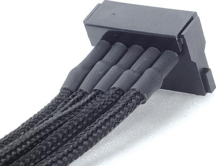 Actual product image Silverstone SATA cable for modular power supplies