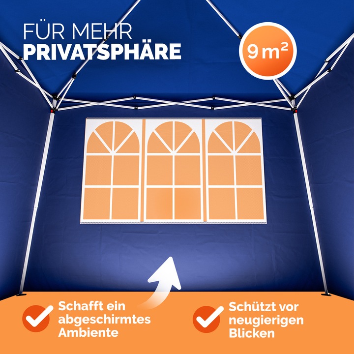 Produktbild Casaria Seitenwand 2er Set (250 cm, 250 cm)