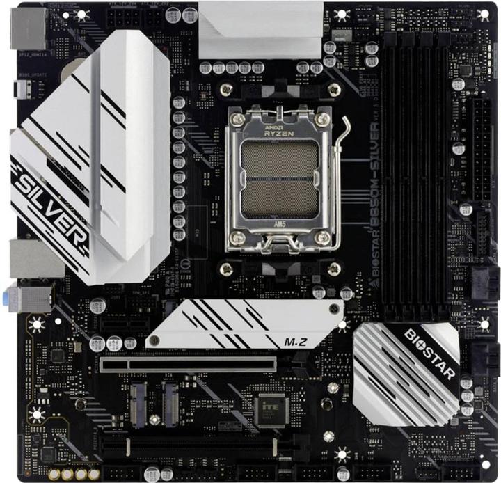 Biostar Bios B650M-SILVER B650 (AM5, AMD B650, mATX)