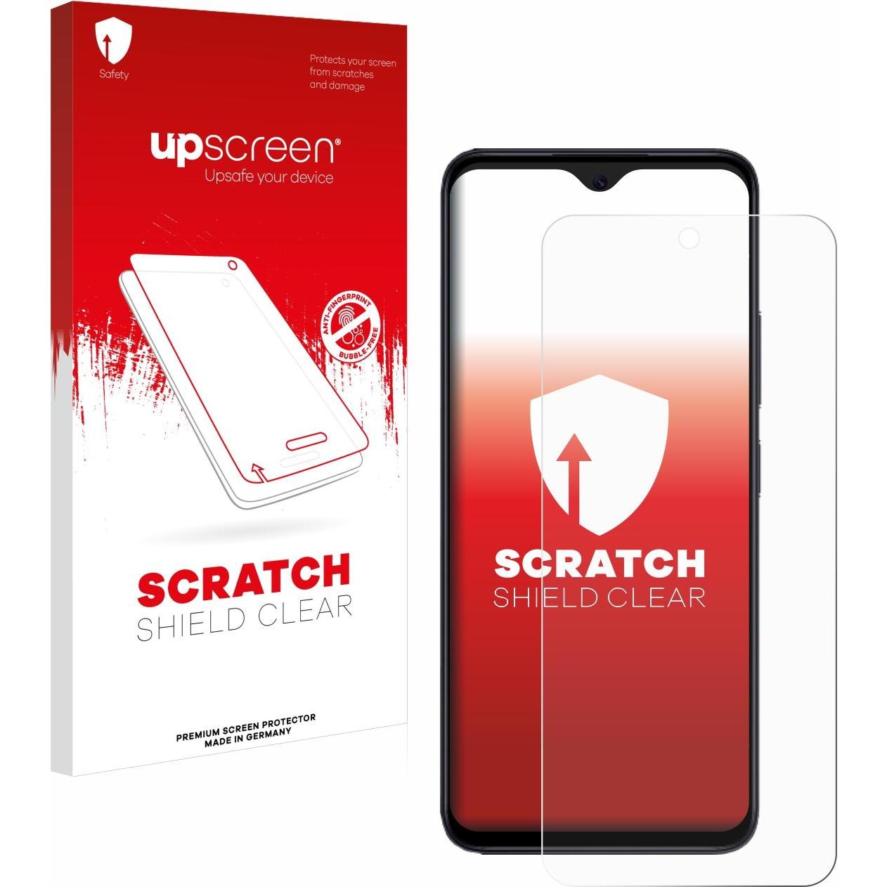 upscreen Scratch Shield Displayschutz (1 Stück, Xiaomi Redmi 12), Smartphone Schutzfolie, Transparent