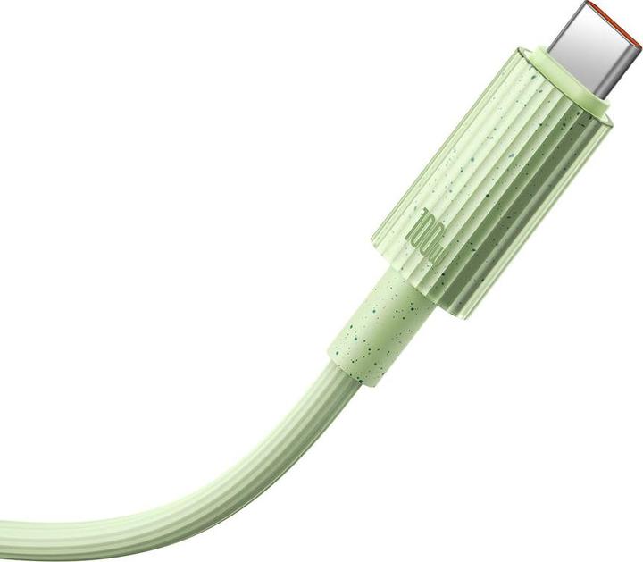 Produktbild Baseus Fast Charging cable USB-C to USB-C Habitat Series 2m 100W (green) (2 m, 100 W)