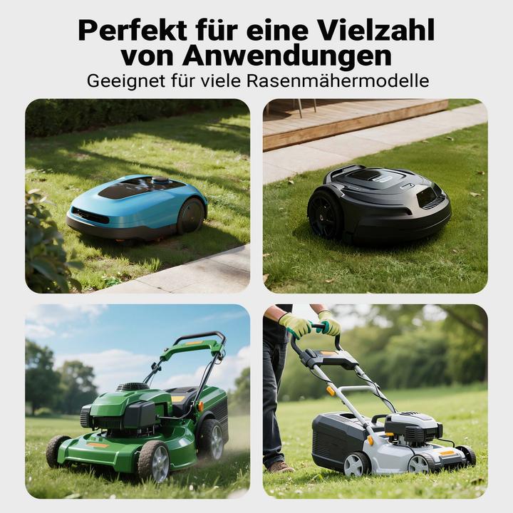 Produktbild Wiltec Rasenroboter Messer Set Titan V2 35x18mm 18 Stück Mähroboter Rasenmäher (Mähroboter, Rasenmäher Messer + Ersatzmesser Gartenmaschinen)