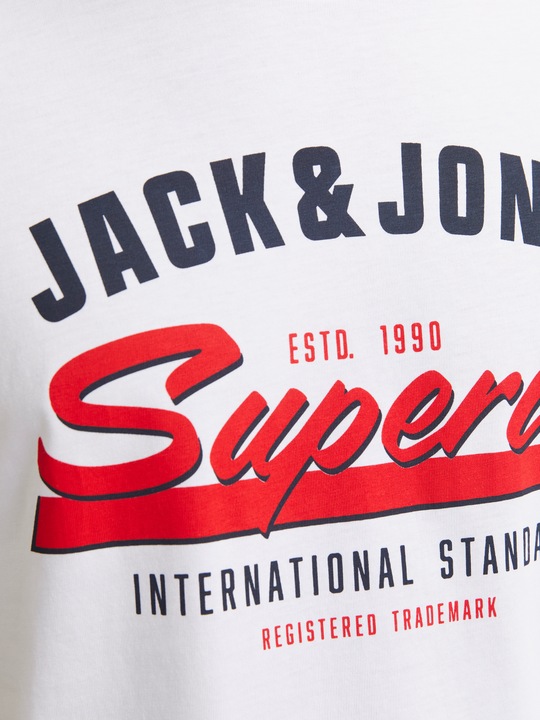 Image du produit Jack & Jones Jjelogo Tee Ss O-Neck 2 Col Ss25 Sn (XL)