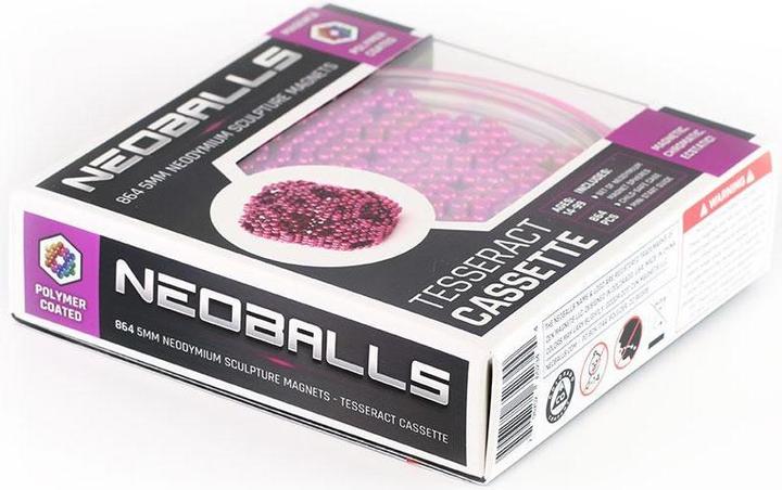 Immagine prodotto Neoballs Magneti a sfera Magenta - Cassetta Tesseract