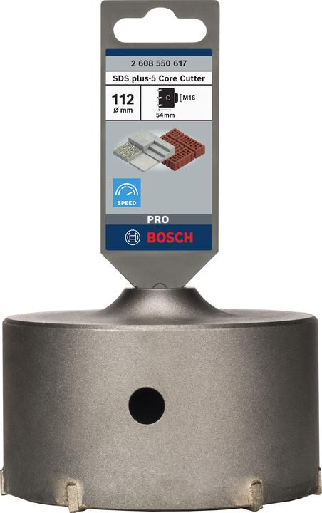 Produktbild Bosch Professional Zubehör PRO SDS plus-5 Core Cutter, 112 x 50 x 72 mm (112 Millimeter)