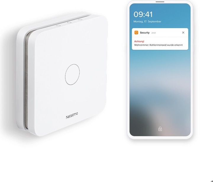 Produktbild Netatmo Kohlenmonoxidmelder (CH-Version)