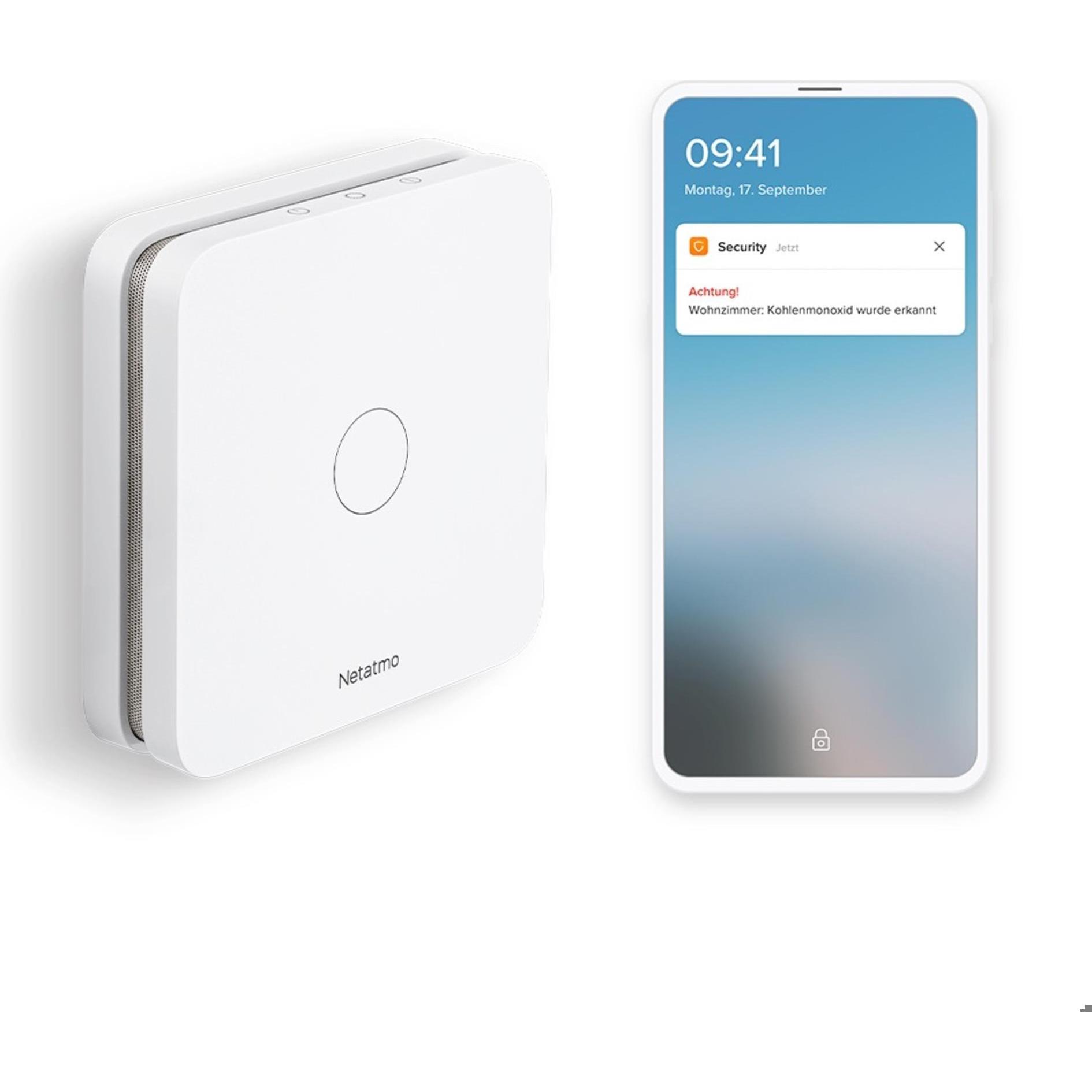 Netatmo, Rilevatore di pericolo, Rilevatore di monossido di carbonio