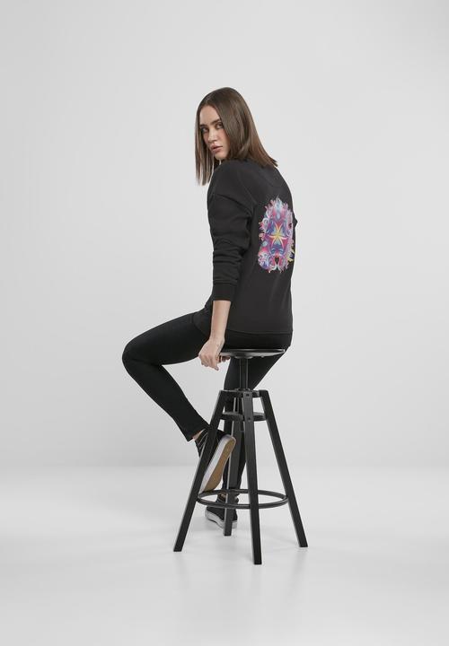 Actual product image Merchcode Ladies Psychadelic Mandala Crewneck (M)