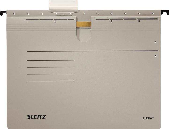 Productafbeelding Leitz ALPHA hangmap, A4, commercieel geniet, grijs (A4, 1 x)