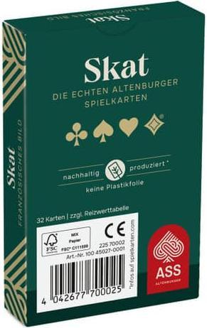 Actual product image ASS Altenburg Skat glass case 22570001 (German)