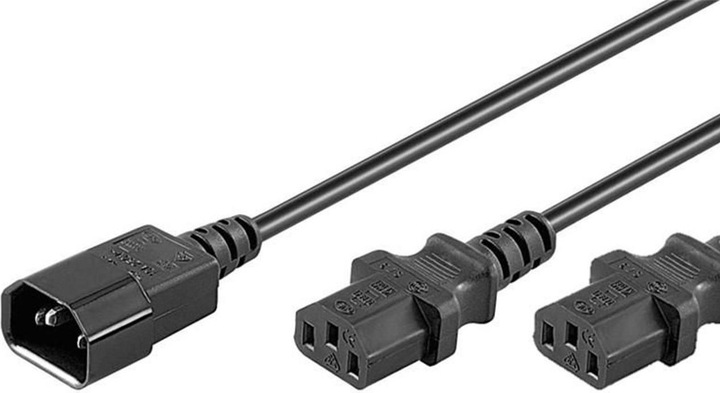 Immagine prodotto MicroConnect Cavo di estensione dell'alimentazione (0.60 m, C14)