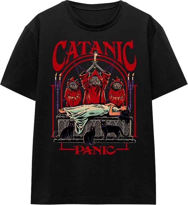Produktbild Steven Rhodes Catanic Panic TShirt (XXL)