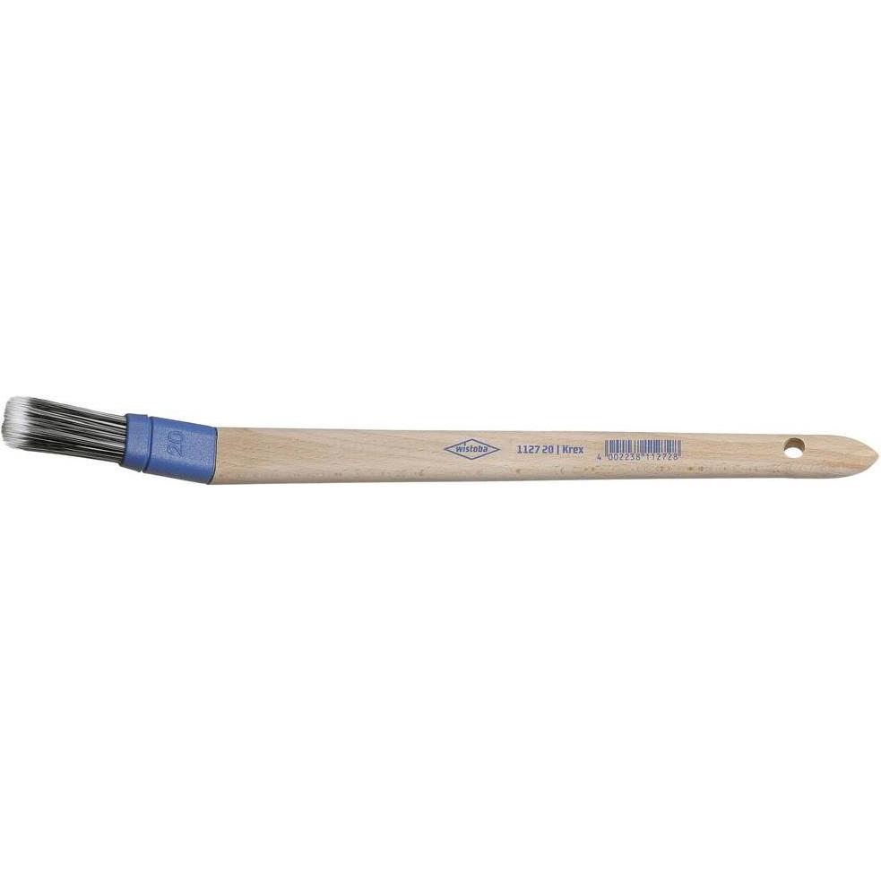 Wistoba, Pinsel, Plattpinsel, gebogen, KREX, Kst.-Fassung (30 mm)