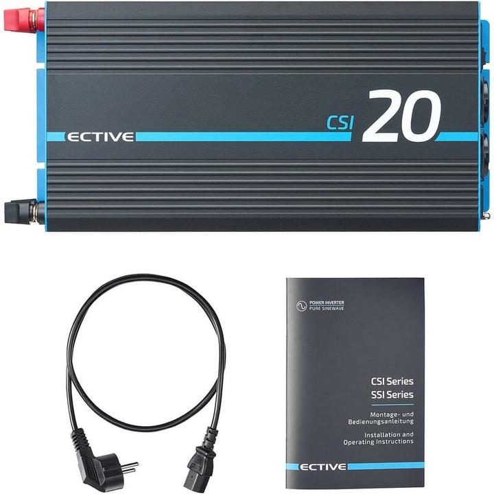 Actual product image Ective CSI 20 Sine wave inverter 2000W 24V