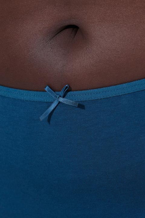 Produktbild Ulla Popken Midislips, 5er-Pack, einfarbig, bis Gr. 66/68 (62)