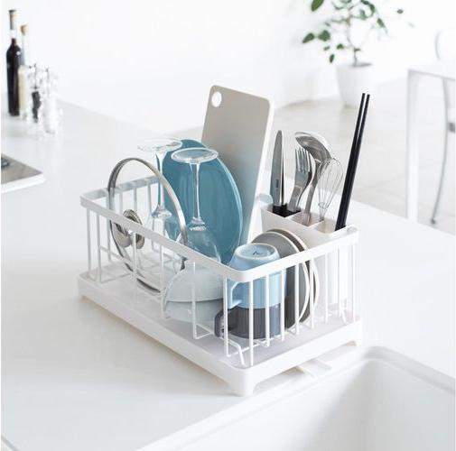 Actual product image Yamazaki TOWER draining rack