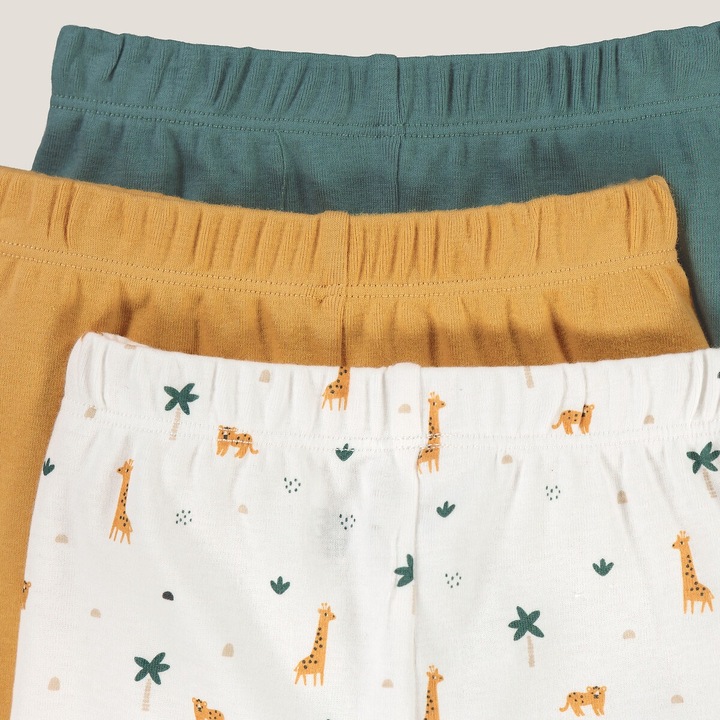 Produktbild La Redoute Collections 3er-Pack Baumwoll-Shorts (74, 3er Pack)