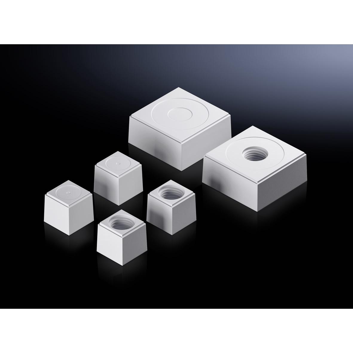 Rittal Gommino Kst Ř4mm aperto gr 2580004, Accessori per armadio rack, Grigio