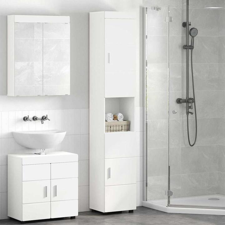 Actual product image VidaXL Bathroom cabinet (31.5 x 37 x 203 cm)