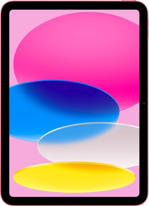 Apple iPad 2022 (10. Gen) inkl. Poweradapter (nur WLAN, 10.90", 64 GB, Pink)