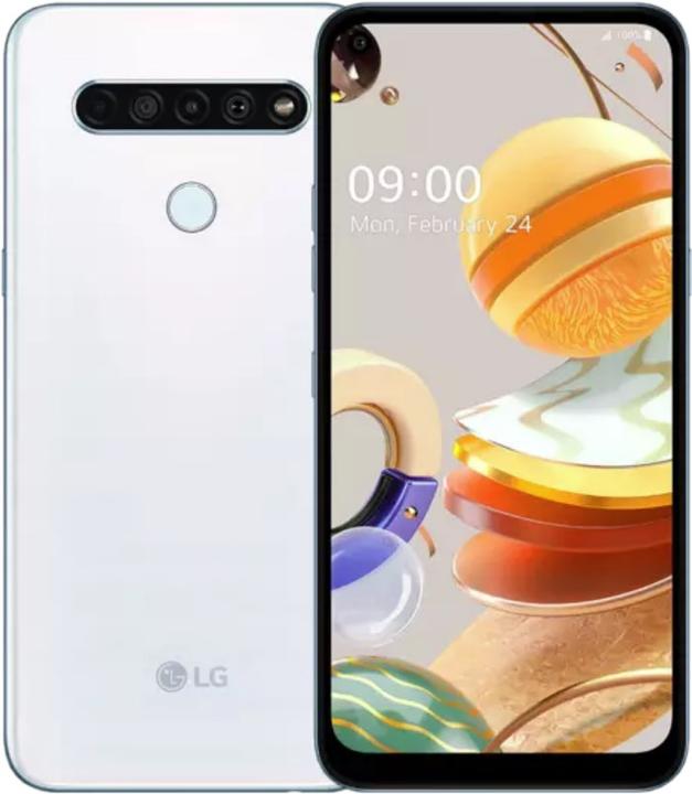 LG K61 (128 GB, White, 6.53", Dual SIM, 48 Mpx, 4G)