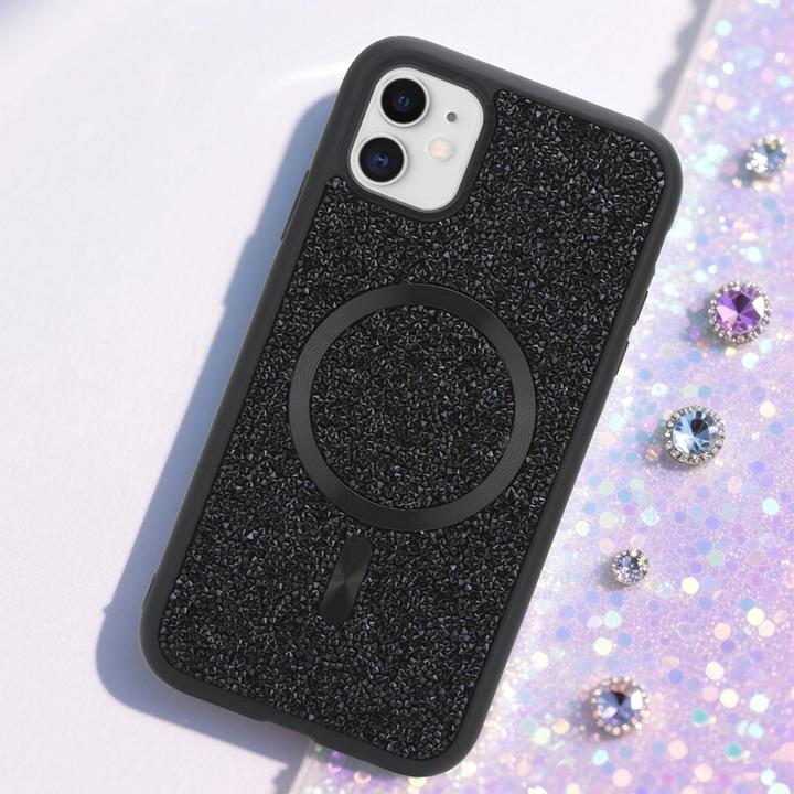 Produktbild Cadorabo iPhone 11 Hülle kompatibel mit MagSafe Glitzer Case (Apple iPhone 11)