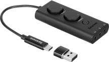 Immagine prodotto Saramonic SR-EA5 Soundkarte – 3x Miniklinke / USB-C/A