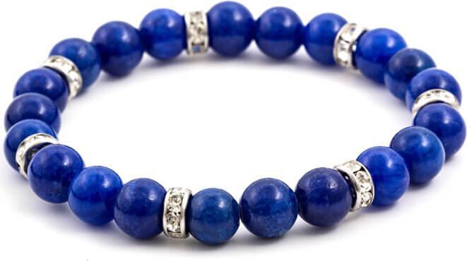 Produktbild Beneto Blue jade bead bracelet MINK71/18 (Jade)