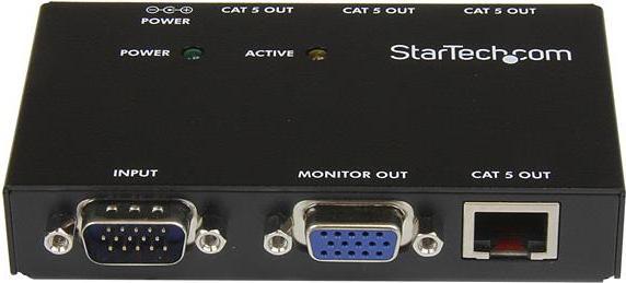 Produktbild StarTech 4 Port VGA Over Cat5 Extender