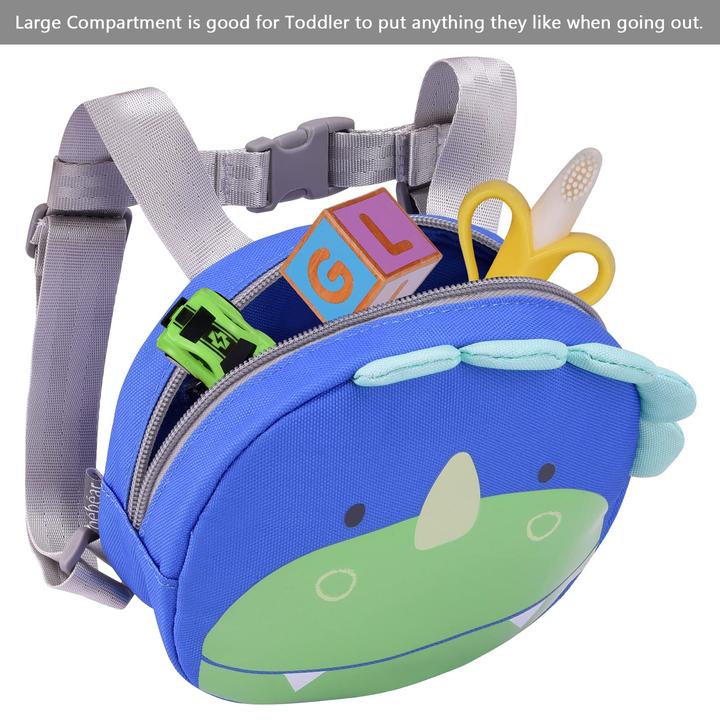 Produktbild Only-Bags.Store Tier-Kleinkind-Rucksack mit Sicherheitsleinen, Mini-Tasche mit Sicherheitsleine für Kinder