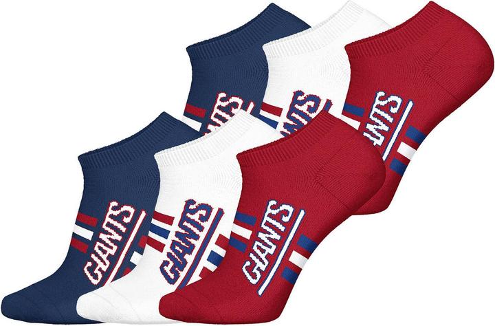 Produktbild NFL Freizeitsocken NY Giants Sneaker (6er Pack, 35 - 38)