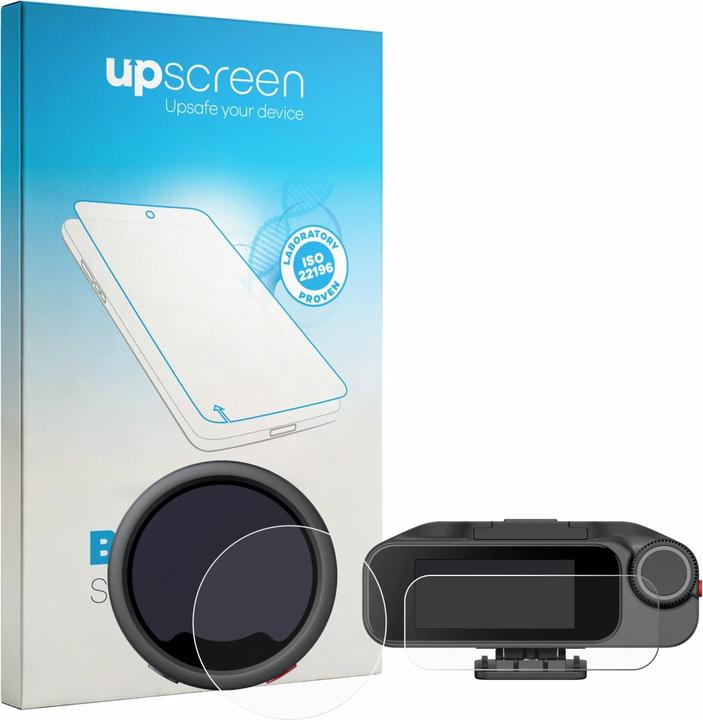 Produktbild upscreen Schutzfolie für Insta360 Mic Pro TX + RX Displayschutz Displayschutzfolie Folie Klar antibakteriell