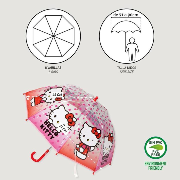 Produktbild Cerdá Hello Kitty manual bubble umbrella