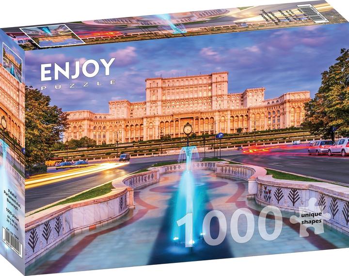 Image du produit Enjoy Puzzle ENJOY-1044 - Palais du Parlement, Bucarest, puzzle, 1000 pièces (1000 pièces)