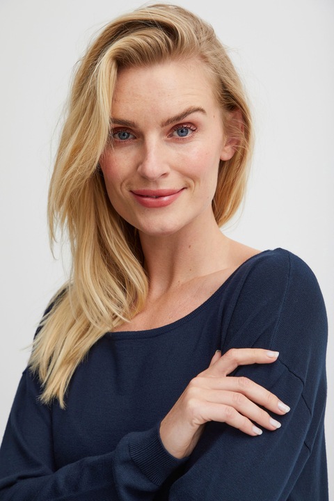 Actual product image Pulz Jeans PZSARA ONeck Box Jumper - 50206085 (XS)