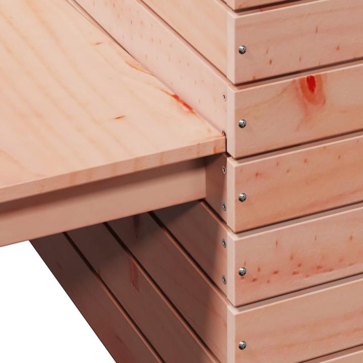 Actual product image vidaXL Garden bench with Douglas fir planters