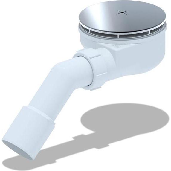 Ani Plast, Siphon, Low Siphon For Shower Tray 90mm Chrome