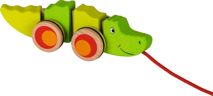 Goki Pull toy crocodile