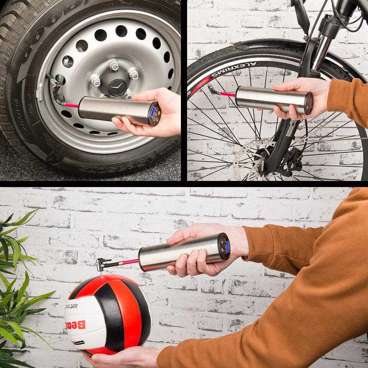 Immagine prodotto AGT Professional Pompa d'aria con compressore a batteria (12 l)