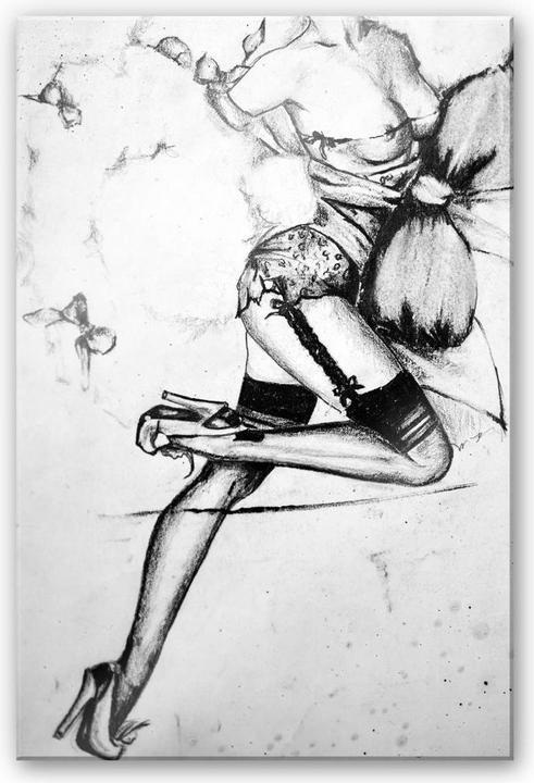Image du produit Trenddeko Séduisante pin-up (40 x 60 cm)